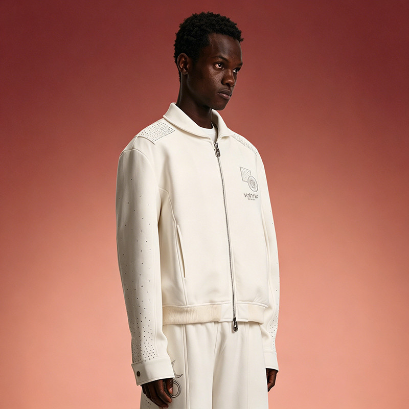Zip Up Track Jacket