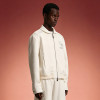 Custom Men's Jacket | Heavyweight Fleece Zip Up Track Jacket | Rhinestone Streetwear Jacket