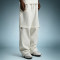Custom Rhinestone Streetwear Pants | Wide Leg Jogger Pants | Heavyweight Fleece Baggy Pants