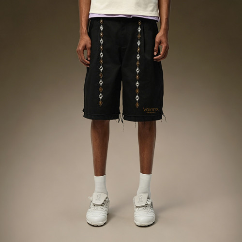 Custom 100% Cotton Shorts | Embroidery Baggy Casual Shorts | Streetwear Apparel Manufacturer