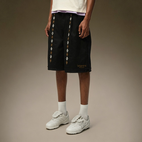 Custom 100% Cotton Shorts | Embroidery Baggy Casual Shorts | Streetwear Apparel Manufacturer