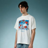Custom Digital Print T shirt | Vintage Streetwear Short Sleeve Tee | Oversize Drop Shoulder T-shirt
