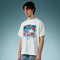 Custom Digital Print T shirt | Vintage Streetwear Short Sleeve Tee | Oversize Drop Shoulder T-shirt