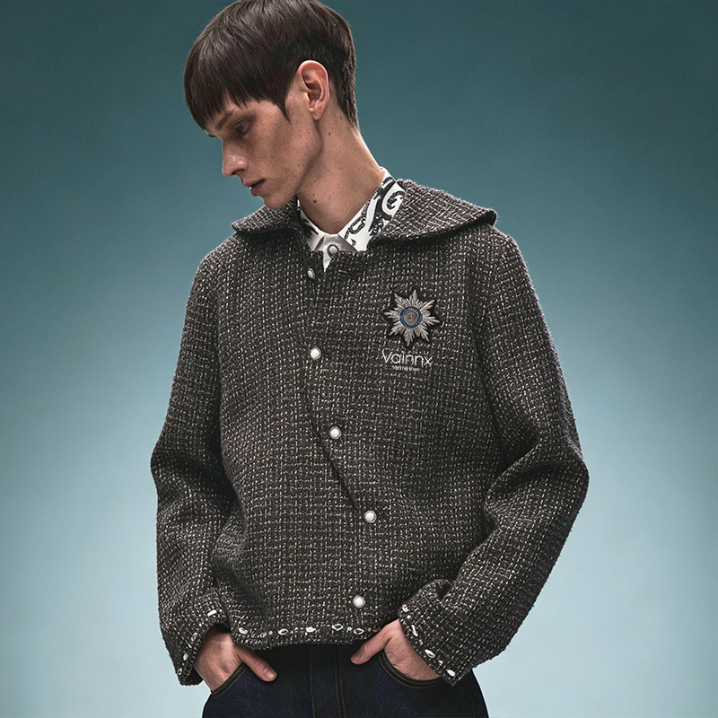Oversized Collar Jacket