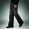 Custom Acid Wash Stripe Jeans | Ripped Rhinestone Flared Denim Jeans | Streetwear Jeans Manufacturer