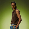 Custom Lightweight Breathable T-shirt | Faux Double Layer Sleeveless Tee | Streetwear Mesh Sleeveless Tee
