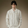 Custom Pearl Floral Embroidery Jacket | Men's Varsity Baseball Jacket | Fleece Zip Up Bomber Jacket