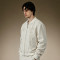 Custom Pearl Floral Embroidery Jacket | Men's Varsity Baseball Jacket | Fleece Zip Up Bomber Jacket