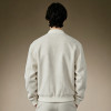 Custom Pearl Floral Embroidery Jacket | Men's Varsity Baseball Jacket | Fleece Zip Up Bomber Jacket