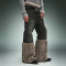 Custom Rhinestone Distressed Denim Pants | Streetwear Washed Baggy Jeans | High Quality Pants Manufacturer