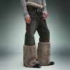 Custom Rhinestone Distressed Denim Pants | Streetwear Washed Baggy Jeans | High Quality Pants Manufacturer