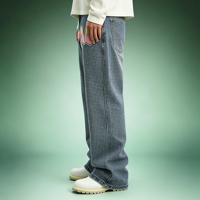 Streetwear Denim Pants