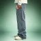 Custom Graffiti Print Jeans | Streetwear Rhinestone Denim Pants | Wide Leg Baggy Jeans