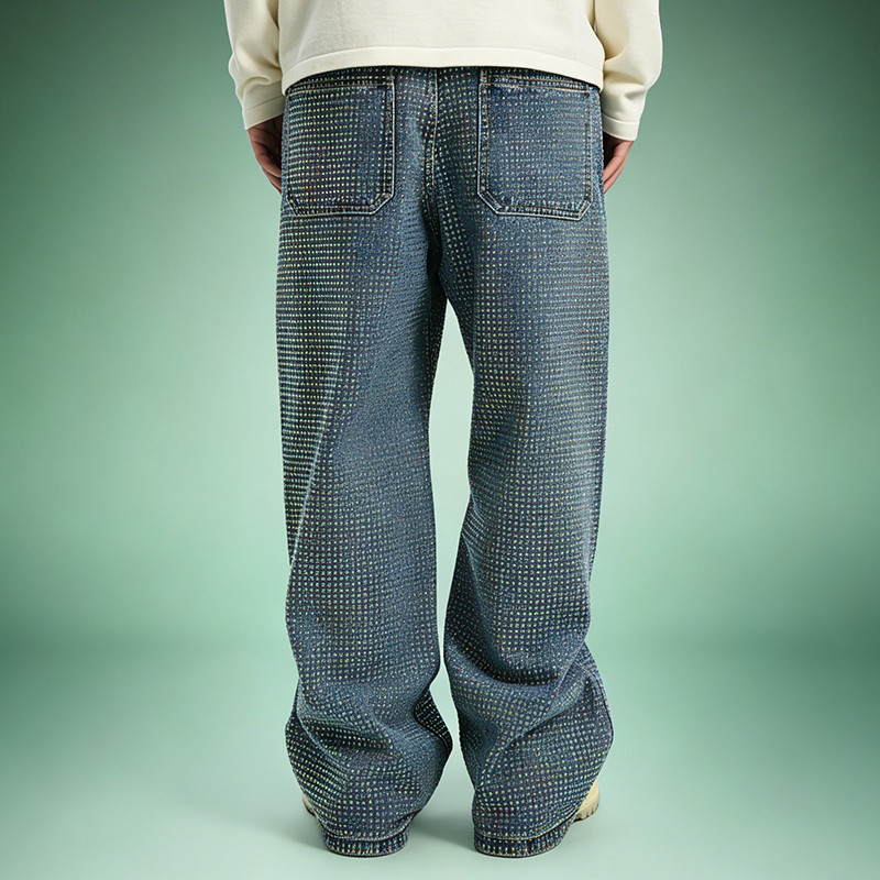 Graffiti Print Jeans