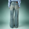 OEM Custom Straight Leg Washed Jeans | Streetwear Denim For Men | Heavyweight High Waist Jeans