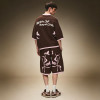 Custom Shorts Polo T-shirt Tracksuit Set | Jacquard Pattern Tracksuit | Streetwear Apparel Manufacturer