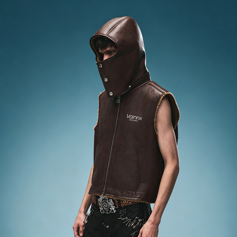 Raw Fray Armhole Jacket