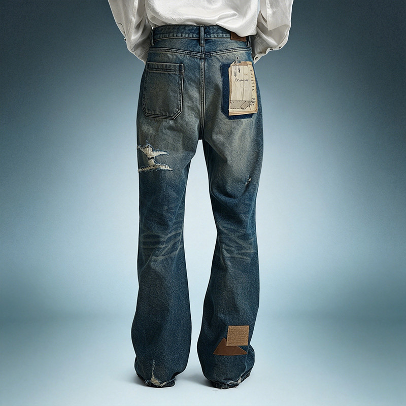 Distressed Jeans