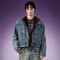 Heavyweight Stone Wash Jacket | Cropped Retro Denim Coat | Oversized Denim Trucker Jacket For Men