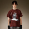 Custom Printed Boxy Fit T-Shirt | Vintage Short Sleeve Tee | Cotton Streetwear T-Shirt For Men