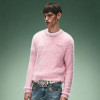 Custom Rhinestone Crewneck Sweater | Heavyweight Knitted Sweater | Men's Sweater Manufacturer