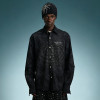Custom Embroidery Vintage Print Shirt | Acid Wash Rhinestone Oversized Shirt | Men's Streetwear Shirt