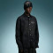 Custom Embroidery Vintage Print Shirt | Acid Wash Rhinestone Oversized Shirt | Men's Streetwear Shirt