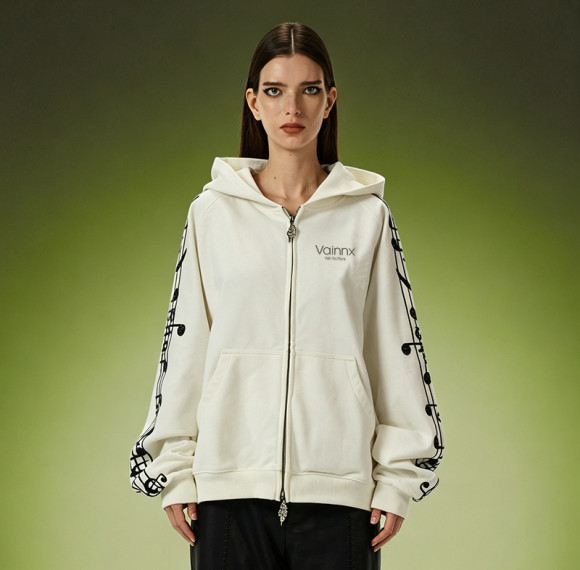 Custom Print Oversized Fleece  Hoodie | 500GSM Cotton Heavyweight Hoodie | Zip Up Vintage Sweatshirt