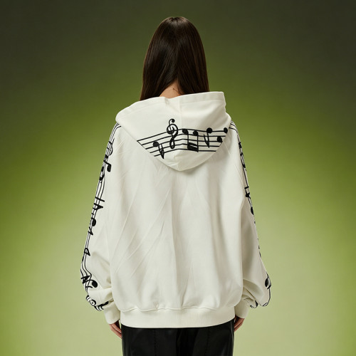 Custom Print Oversized Fleece Hoodie | 500GSM Cotton Heavyweight Hoodie | Zip Up Vintage Sweatshirt