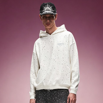 Custom Print Oversized Pullover Hoodie | Cotton Streetwear Sweatshirt | Casual Hoodie Manufacturer
