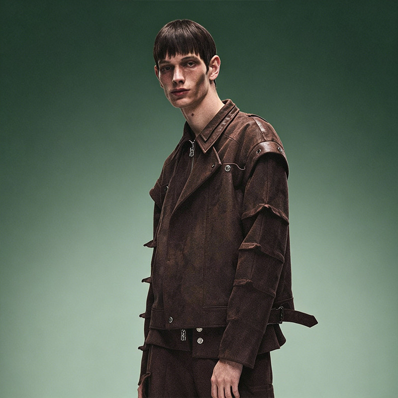  Faux Leather Jacket