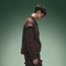 Custom Men's Casual Moto Jacket | Vintage Distressed Faux Leather Jacket | Layer Sleeve Jacket