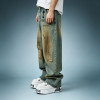 OEM Custom Streetwear Jeans | Vintage Washed Denim Pants | Distressed Baggy Wide Leg Denim Trousers