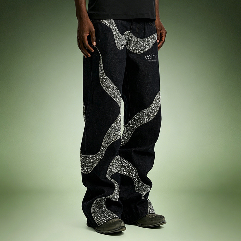 Streetwear Washed Jeans