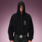 Custom Embroidery Hoodie | Vintage Luxury Streetwear Hoodie | Fleece Crop fit Streetwear Hoodie