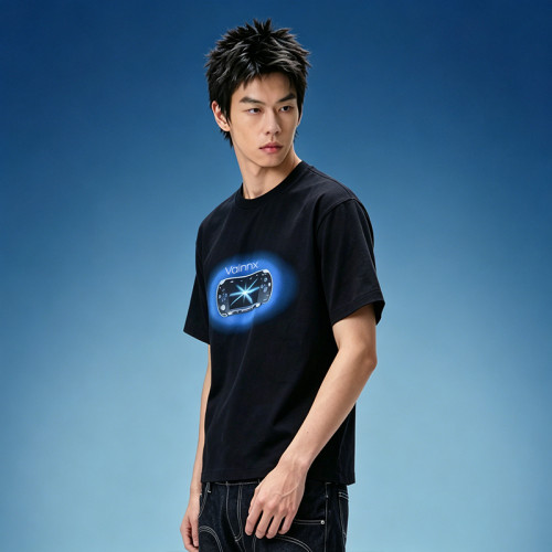 100% Cotton Crop Fit T-shirt | Custom Screen Print T-Shirt | Casual Oversized Crew Neck Tee