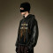 Custom Oversized Gothic Sweatshirt | Vintage Acid Wash Hoodie | 100% Cotton DTG Letter Print Hoodie
