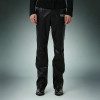 Custom Patchwork Embroidery Pants | Straight Leg Casual Pants | Glossy Faux Leather Bootcut Pants