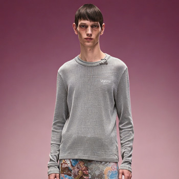 Custom Lightweight Slim Fit T-shirt | Knit Long Sleeve Tee | High Quality T-shirt Manufacturer