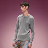 Custom Lightweight Slim Fit T-shirt | Knit Long Sleeve Tee | High Quality T-shirt Manufacturer