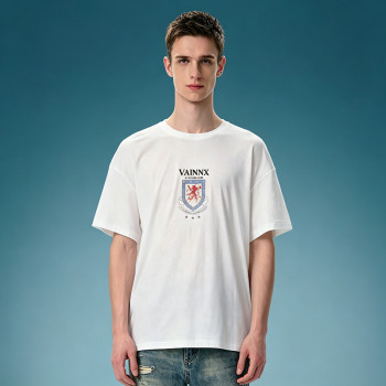 Heavyweight 100% Cotton T-shirt | Custom DTG Print Loose Fit T-Shirt | Oversized Unisex T-shirt