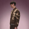 Custom Men  Bomber Jacket | Men's Varsity Baseball Jacket | Appliqué Patchwork Retro Jacket