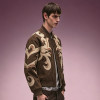 Custom Men  Bomber Jacket | Men's Varsity Baseball Jacket | Appliqué Patchwork Retro Jacket