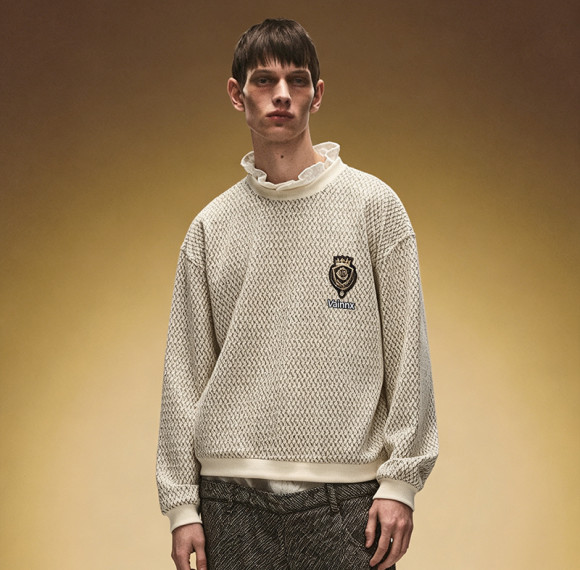 Jacquard Textured Knit Hoodie | Crew Neck Embroidered Sweatshirt | Streetwear Hoodie Manufacturer