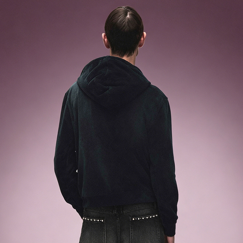 Velvet Fleece Hoodie