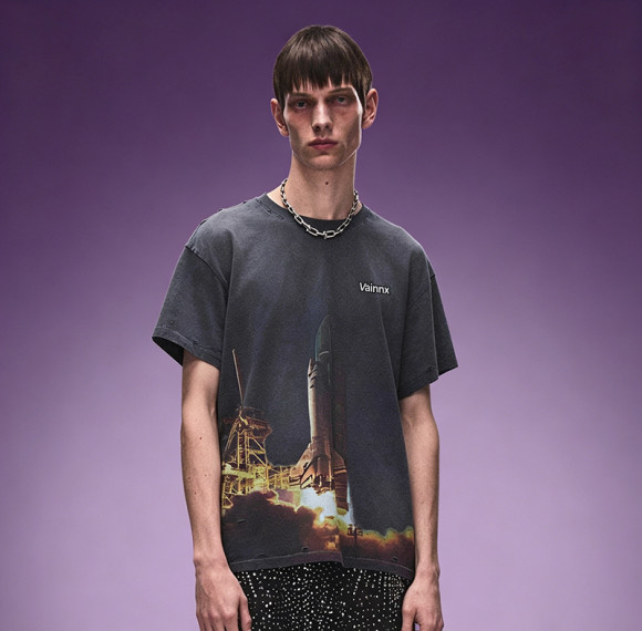 Custom Graphic Print Distressed Grunge Tee | Streetwear Short Sleeve Tee | Oversized Unisex T-Shirt