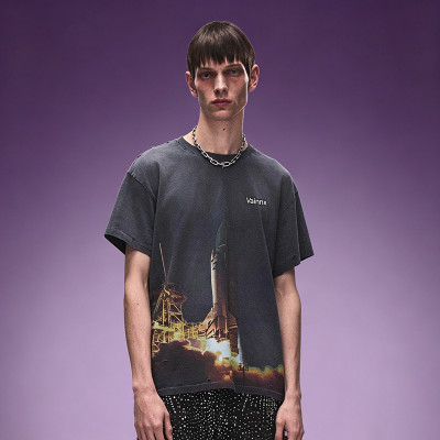 Custom Graphic Print Distressed Grunge Tee | Streetwear Short Sleeve Tee | Oversized Unisex T-Shirt