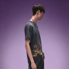 Custom Graphic Print Distressed Grunge Tee | Streetwear Short Sleeve Tee | Oversized Unisex T-Shirt
