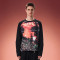 Custom Men's Long Sleeve Digital Print Tee | Thick Cotton Designer T-shirt | Men's  Y2K Streetwear Tee