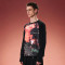 Custom Men's Long Sleeve Digital Print Tee | Thick Cotton Designer T-shirt | Men's  Y2K Streetwear Tee